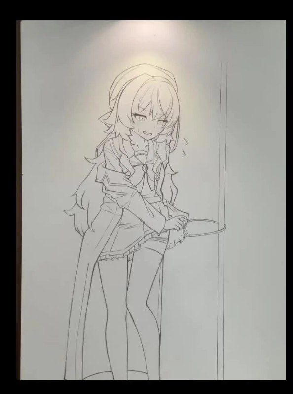 谁给教授栓这了#临摹 #手绘 #蔚蓝档案谁给教授栓这了#临摹 #手绘 #蔚蓝档案