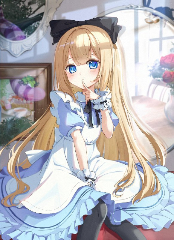 おもち:Alice🩵#あなたの描いたアリスを見せて 