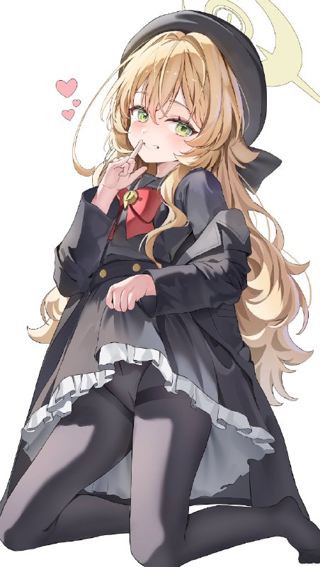 mojo:内緒だよ〜♡#ブルアカ #BlueArchive #ニヤニヤ教授 