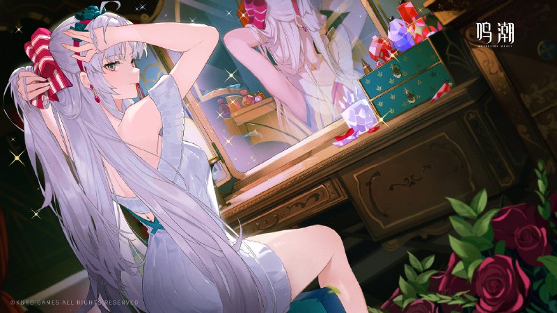 鸣潮先行公约的动态@鸣潮先行公约:#鸣潮  #鸣潮珂莱塔  #鸣潮2.0版本  珂莱塔的肖像画 Ⅵ「张弛有度，适时放松，这才是能长久保持优雅的秘诀